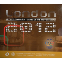Eslovaquia Serie de monedas de euro BU 2012 - XXX. Juegos Olímpicos de Londres