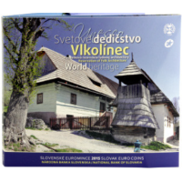 Eslovaquia Serie de monedas de euro BU 2015 - La UNESCO en Eslovaquia - Vlkolínec