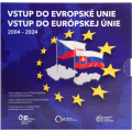 Eslovaquia Serie de monedas de euro BU 2024 - 20 años en la UE por 64.90 € ✅
