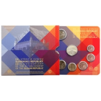 Eslovaquia Serie de monedas de euro BU 2023 - 30º Aniversario de la República Eslovaca