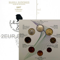 Eslovenia Conjunto de euros BU 2007