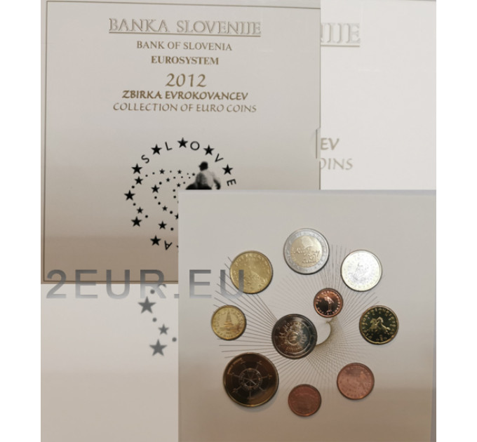 Eslovenia Conjunto de euros BU 2012 por 43.00 € ✅