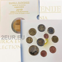 Slovenia Euro set BU 2019 Slovenia Euro set BU 2019