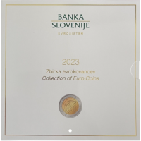 Slovenia Euro set proof 2023 Slovenia Euro set proof 2023
