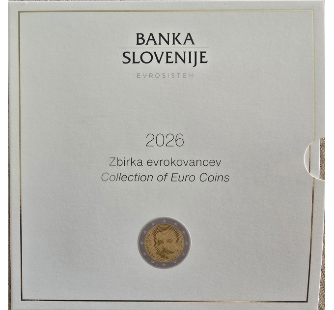 Slovenia Euro set proof 2026 for 140.00 € ✅