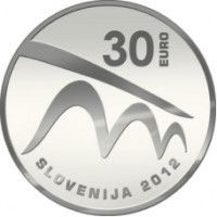 Eslovenia 30 euros plata proof 2012 - Capital Europea de la Cultura - Maribor