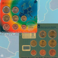 España Juego de euros BU 2004