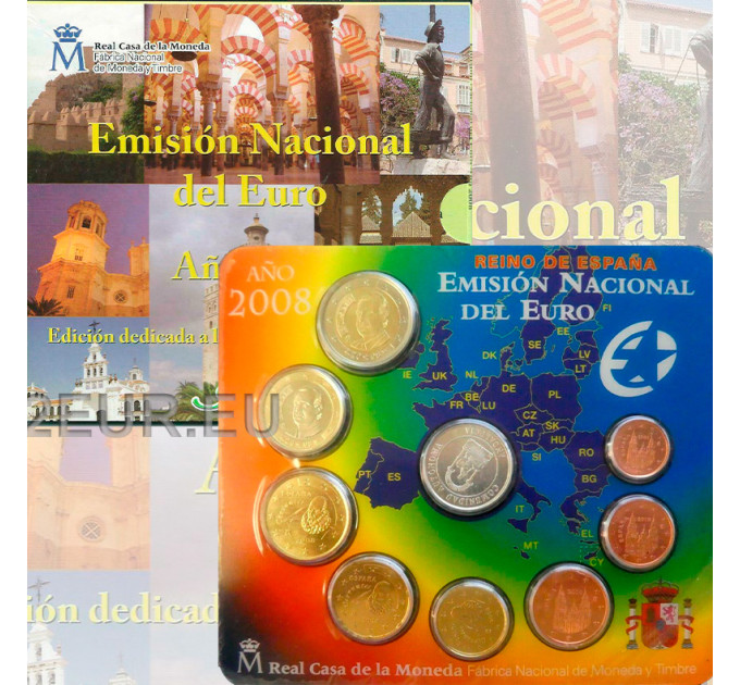 España Juego de euros BU 2008 - Andalucía por 35.00 € ✅