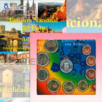 España Juego de euros BU 2010 - Castilla y Leon