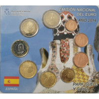 España Juego de euros BU 2014