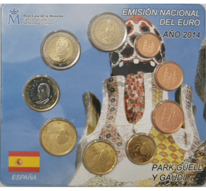 España Juego de euros BU 2014 por 35.00 € ✅