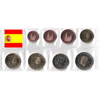 Spain Euro set UNC 2019