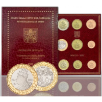 Vaticano set BU + 5 EURO 2021 - 500 aniversario de la muerte del Papa León X