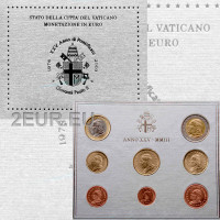 Vaticano set BU 2003 - Serie de monedas de euro