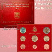 Vaticano set BU 2004 - Serie de monedas de euro