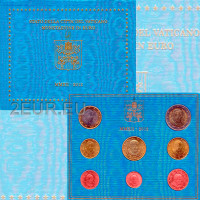 Vaticano set BU 2012 - Serie de monedas de euro