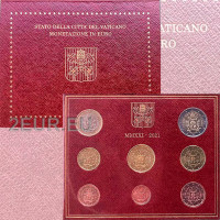 Vaticano set BU 2021 - Serie de monedas de euro