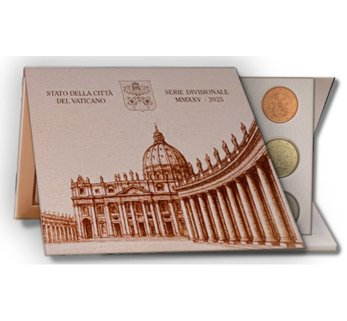 Vaticano set BU 2025 - Serie de monedas de euro por 105.00 € ✅