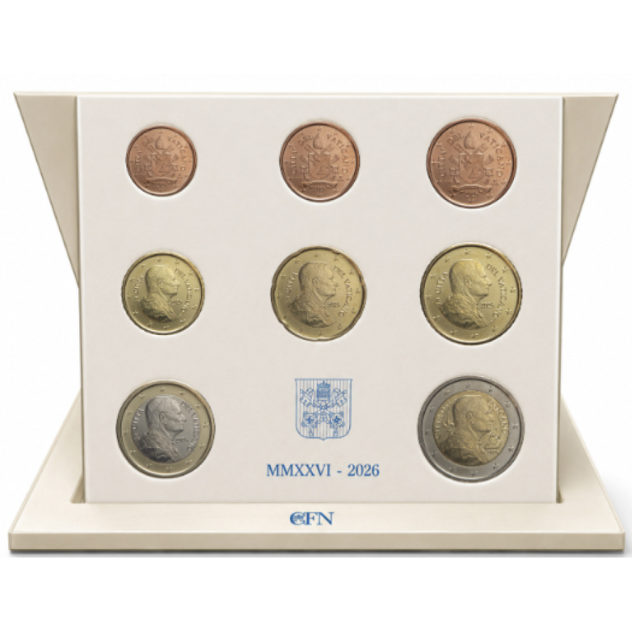 Vaticano set BU 2026 - Serie de monedas de euro