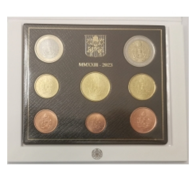 Vatican set BU 2023 - Euro coin set for 60.00 € ✅