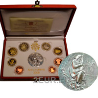 Vaticano set proof 2008 - Serie de monedas de euro