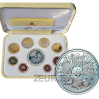 Vaticano set proof 2017 - Serie de monedas de euro