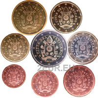 Vatican set UNC 2018 - Euro coin set Vatican set UNC 2018 - Euro coin set