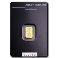 1g Lingote de oro Argor Heraeus