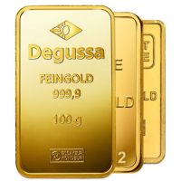 100 g Lingote de oro otras LBMA
