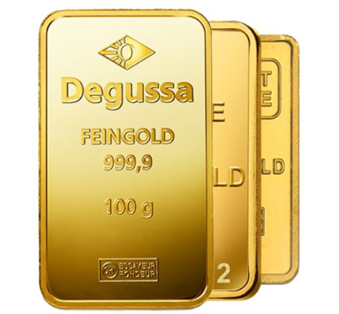 100 g Lingote de oro otras LBMA por 12,250.95 € ✅