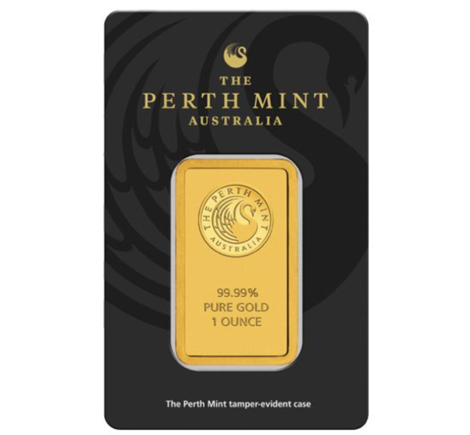 31,1g Lingote de oro Perth Mint por 3,831.36 € ✅