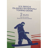 Italia 2 euros BU 2006 - Juegos Olímpicos de invierno de Turín