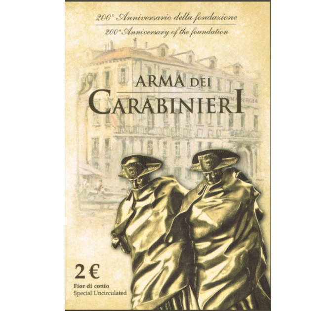 Italia 2 euros BU 2014 - MOSQUETONES por 75.00 € ✅