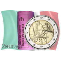 Italia 2 euros UNC rollo 2009 - 200 Aniversario del nacimiento de Louis Braille