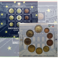Italia conjunto de euros BU 2010