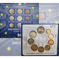 Italia conjunto de euros BU 2011