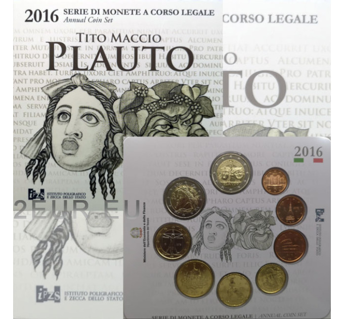 Italy Euro set BU 2016 for 43.00 € ✅