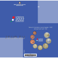 Italia conjunto de euros BU 2022