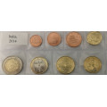 Italia conjunto de euros UNC 2014 por 14.50 € ✅