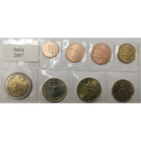 Italy euro set UNC 2007 Italy euro set UNC 2007