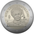 Italy 2 euro UNC 2024 - Rita Levi-Montalcini for 3.60 € ✅
