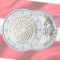 Latvia 2 euro UNC 2015 - Latvian Presidency of the Council of the EU for 5.50 € ✅