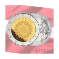 Latvia 2 euro UNC 2023 - Slava Ukrainai