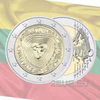 Lituania 2 euros UNC 2019 - Sutartines