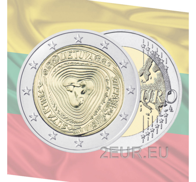 Lithuania 2 euro UNC 2019 - Sutartines for 5.00 € ✅