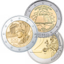 2 EURO UNC COINS