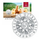 5 EURO COINS - Silver