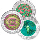 25 EURO SILVER NIOBIUM COINS