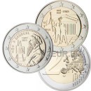 2 EURO UNC COINS