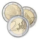 2 EURO UNC COINS